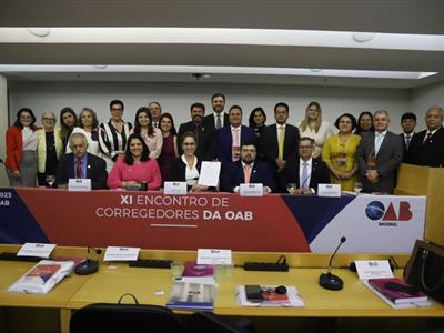 Foto da Notícia: Corregedor da OAB-MT participa de encontro nacional