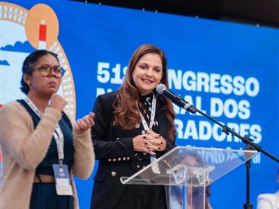 Foto da Notícia: Em congresso de procuradores, Gisela Cardoso defende igualdade de gênero como base da democracia